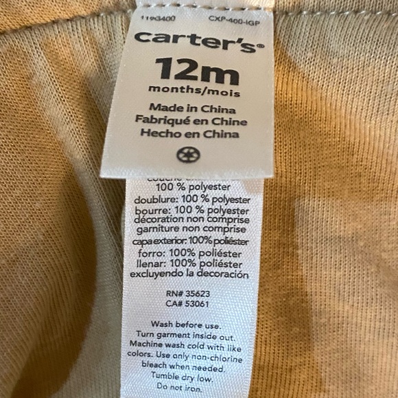 Carter's Halloween Costume Baby Lion - Picture 2 of 8